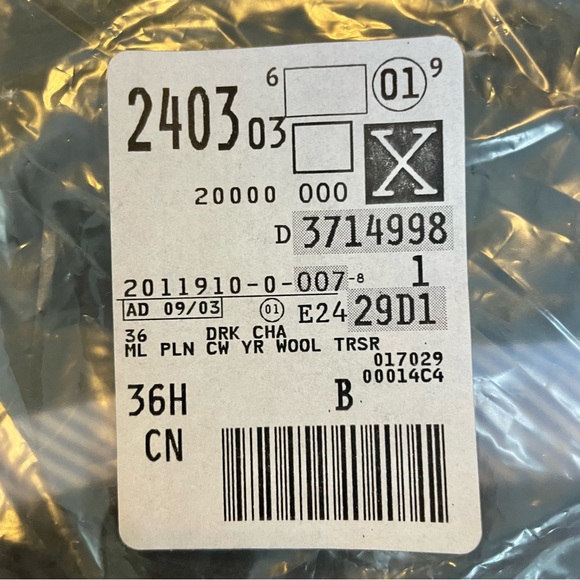 Lands End 100% wool dress pants - Picture 4 of 7